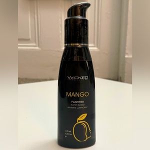 NWT Wicked Sensual Care Mango Flavored Water Based Intimate Lubricant